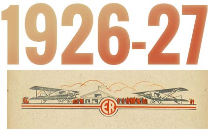 Embry-Riddle graphic from 1926-1927